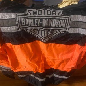 Harley Davidson reflective rain jacket